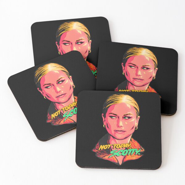 Item preview, Not Today Scotty Fierce Expression Quote designed and sold by FoxxxyCat.