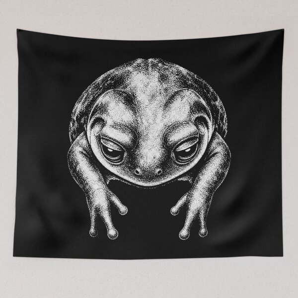 Item preview, Sad frog Vintage Engraving Style Graphic T-Shirt designed and sold by Sivallus.