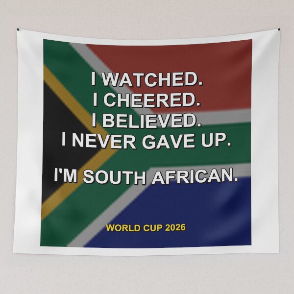 Item preview, I'm South African. World Cup 2026 National Fan Design designed and sold by ariksworld.