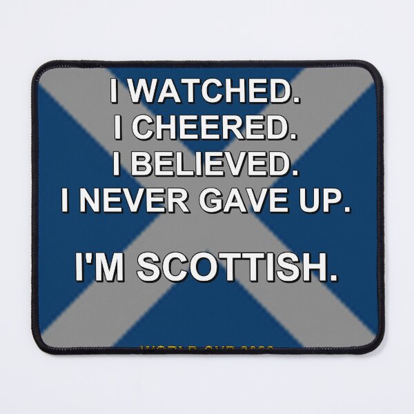 Item preview, I'm Scottish. World Cup 2026 National Fan Design designed and sold by ariksworld.