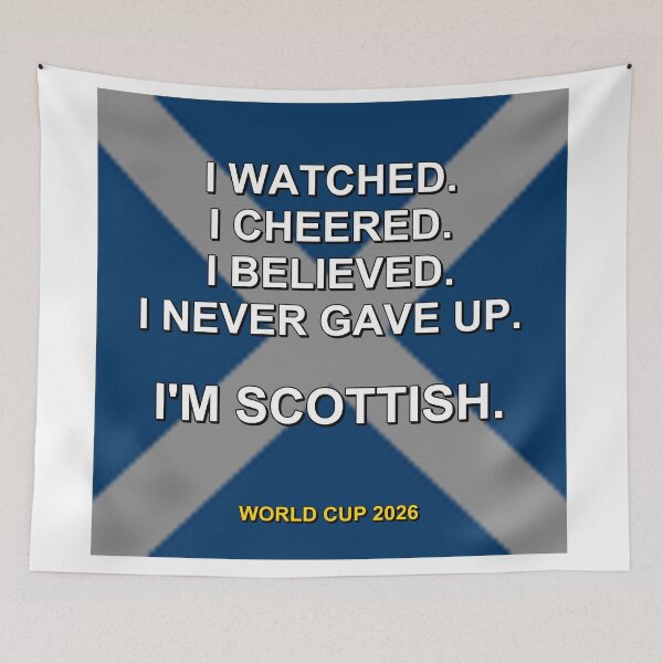Item preview, I'm Scottish. World Cup 2026 National Fan Design designed and sold by ariksworld.