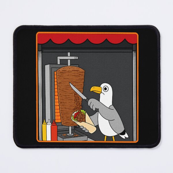 Item preview, Funny Seagull Doner Meme designed and sold by Eolithic.