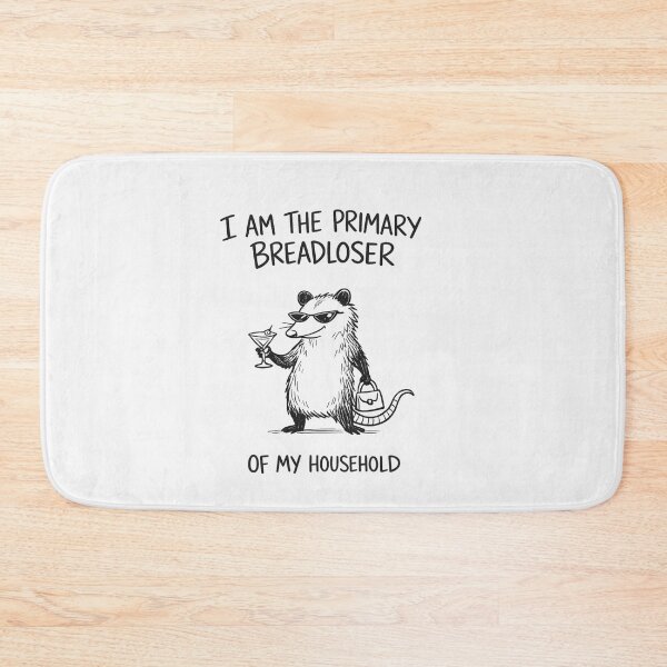 Item preview, I Am The Primary Breadloser of My Household Funny Possum T-Shirt designed and sold by CheppoArt.
