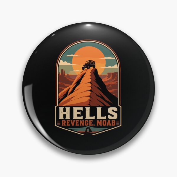 Item preview, Hell's Revenge Moab Utah Slickrock 4x4 Trail designed and sold by JasKei-Designs.
