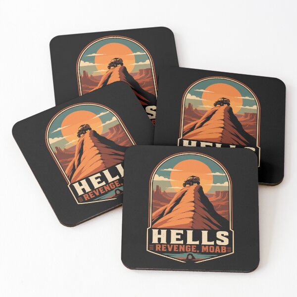 Item preview, Hell's Revenge Moab Utah Slickrock 4x4 Trail designed and sold by JasKei-Designs.