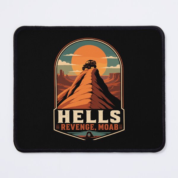 Item preview, Hell's Revenge Moab Utah Slickrock 4x4 Trail designed and sold by JasKei-Designs.