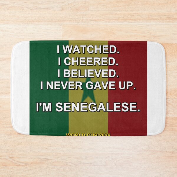 Item preview, I'm Senegalese. World Cup 2026 National Fan Design designed and sold by ariksworld.