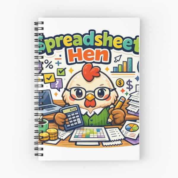 Item preview, Cute Accountant Chicken  designed and sold by Chill Chicken Studio.