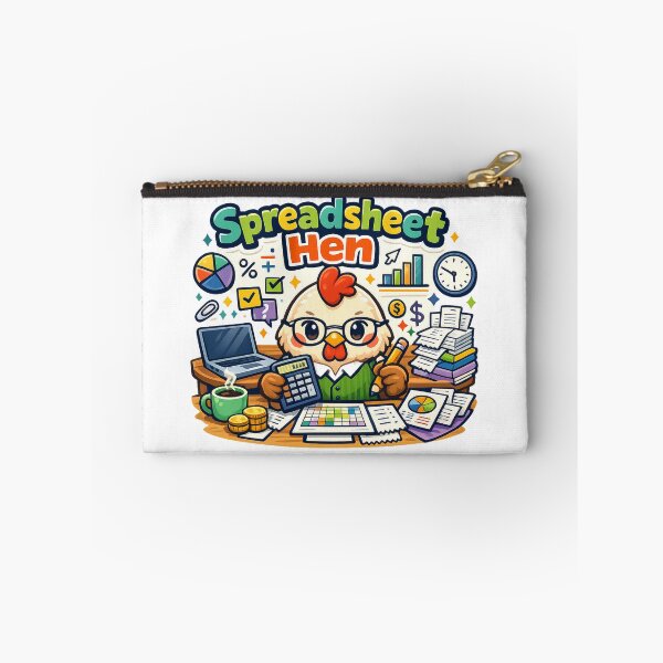 Item preview, Cute Accountant Chicken  designed and sold by Chill Chicken Studio.