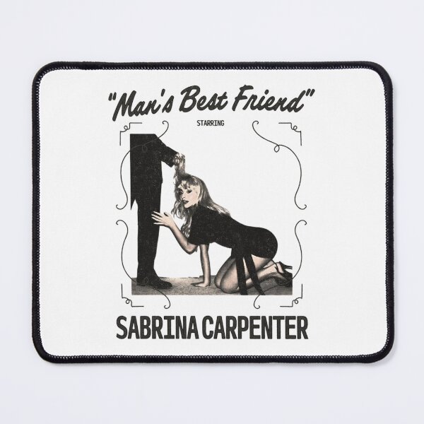 Item preview, Sabrina Carpenter Man's Best Friend Vintage Poster designed and sold by Lenschoolmann.