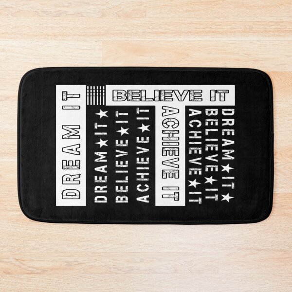 Item preview, Motivational Quote Black and White DREAM IT, BELIEVE IT, ACHIEVE IT! designed and sold by Giulivo Store Graphic.