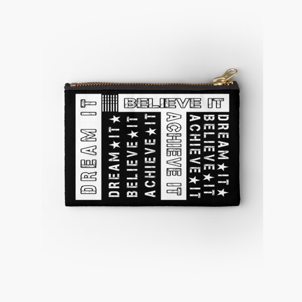 Item preview, Motivational Quote Black and White DREAM IT, BELIEVE IT, ACHIEVE IT! designed and sold by Giulivo Store Graphic.