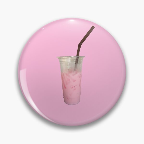 Item preview, Thai Pink Milk Drink with Straw designed and sold by Ployphaiphai .