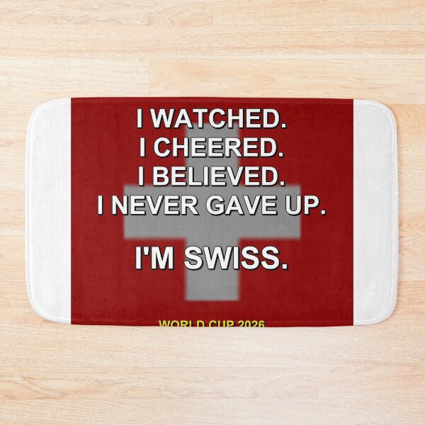 Item preview, I'm Swiss. World Cup 2026 National Fan Design designed and sold by ariksworld.