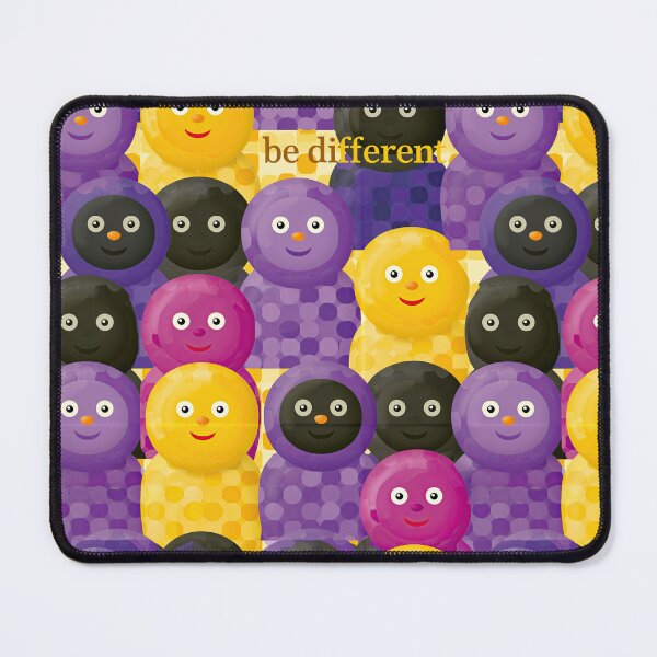 Item preview, Purple Blob Crowd Be Different Art designed and sold by Piotrek0001.