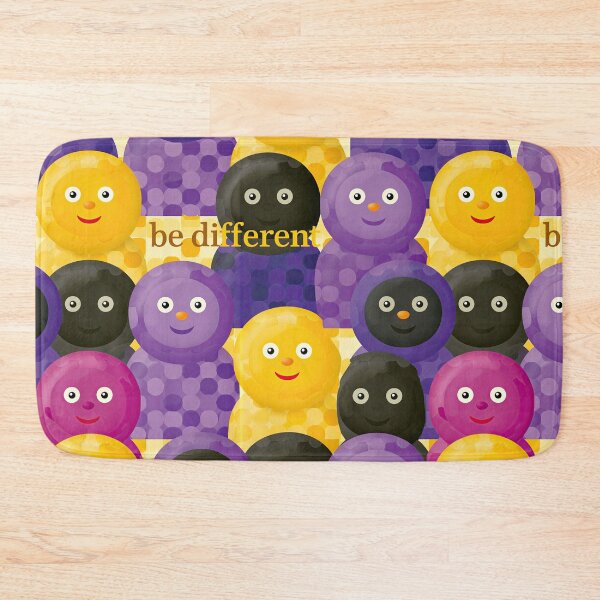 Item preview, Purple Blob Crowd Be Different Art designed and sold by Piotrek0001.