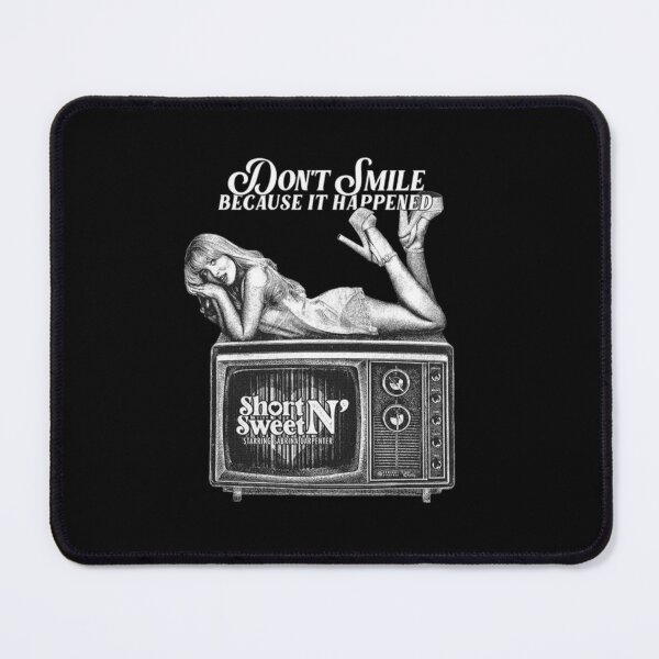 Item preview, Don't Smile Because It Happened Short N Sweet Retro TV designed and sold by Lenschoolmann.