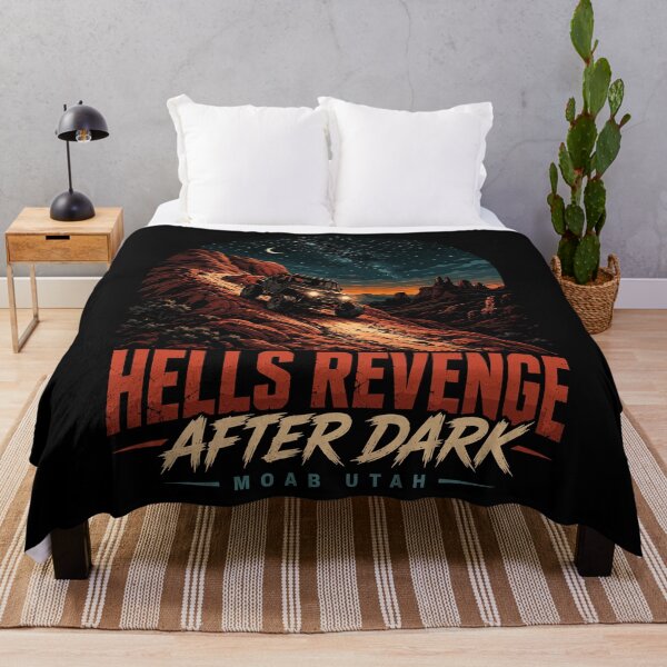 Item preview, Hell's Revenge After Dark Moab Utah Night Wheeling 4x4 designed and sold by JasKei-Designs.