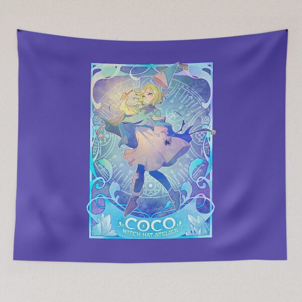 Item preview, Witch Hat Coco (Mucha inspired) designed and sold by Sedeto.