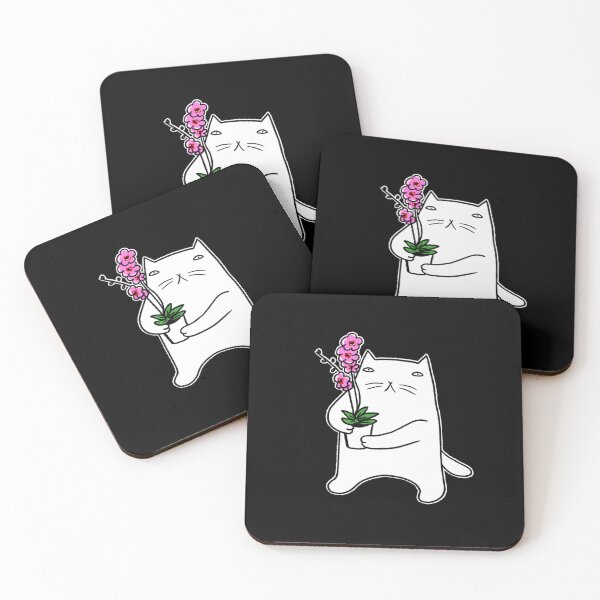 Item preview, Moth orchid cat designed and sold by eri-morie.