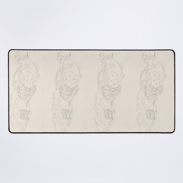 Item preview, Standing Woman Pencil Line Study designed and sold by artofuniverse.