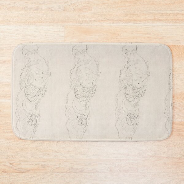 Item preview, Standing Woman Pencil Line Study designed and sold by artofuniverse.