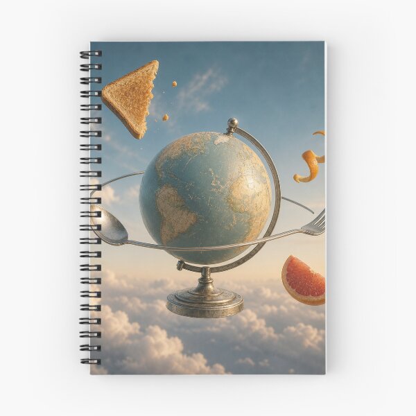 Item preview, Toast Globe Study designed and sold by Quiet Badge Studio.