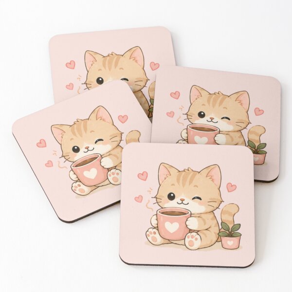 Item preview, Cute Cozy Kitten designed and sold by MellowMunchkins.