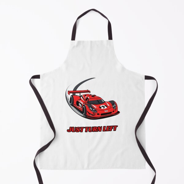 Item preview, Just Turn Left - Sim Racing Humor designed and sold by GarageGraphics.