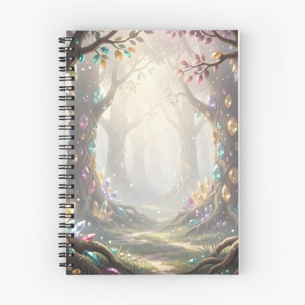 Item preview, Crystal and Gemstone Fantasy Forest designed and sold by Fanta-sticky.