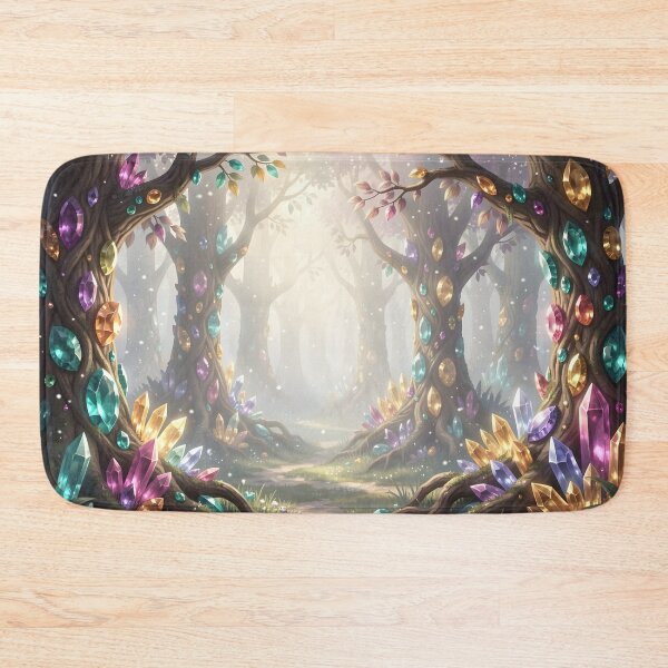 Item preview, Crystal and Gemstone Fantasy Forest designed and sold by Fanta-sticky.