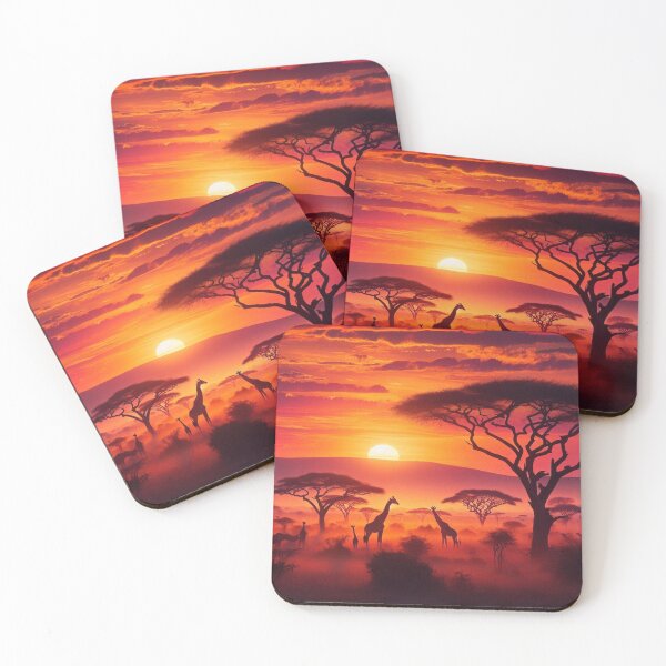 Item preview, Savanna Sunset Graphic for Shirts, Tumblers, Stickers & Wall Décor designed and sold by Joel0708.