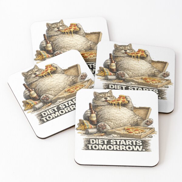 Item preview, DIET STARTS TOMORROW designed and sold by Brejko.