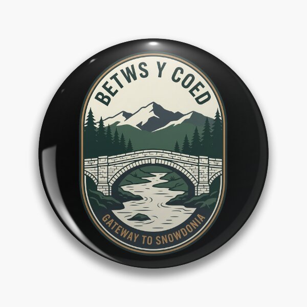 Item preview, Betws-y-Coed Snowdonia Wales Vintage Travel Emblem designed and sold by k3rstman1.