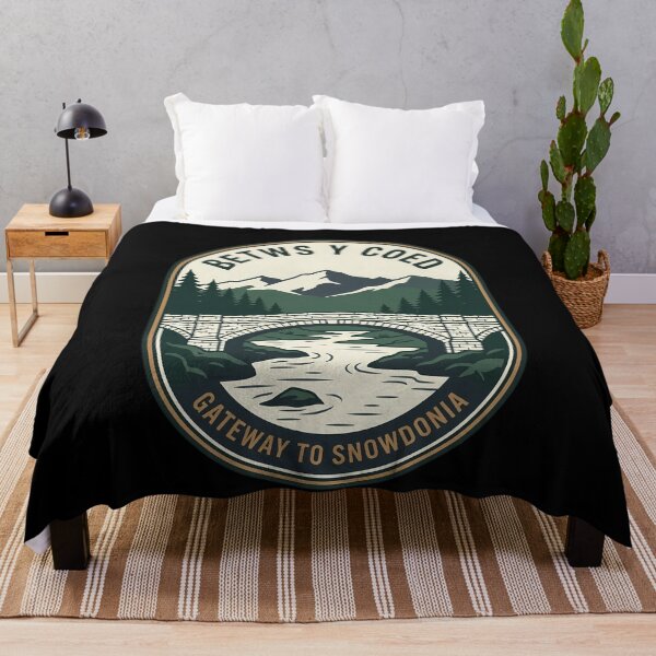 Item preview, Betws-y-Coed Snowdonia Wales Vintage Travel Emblem designed and sold by k3rstman1.