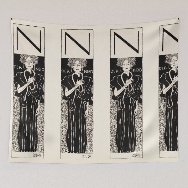 Item preview, Der Neid Allegory of Envy designed and sold by artofuniverse.