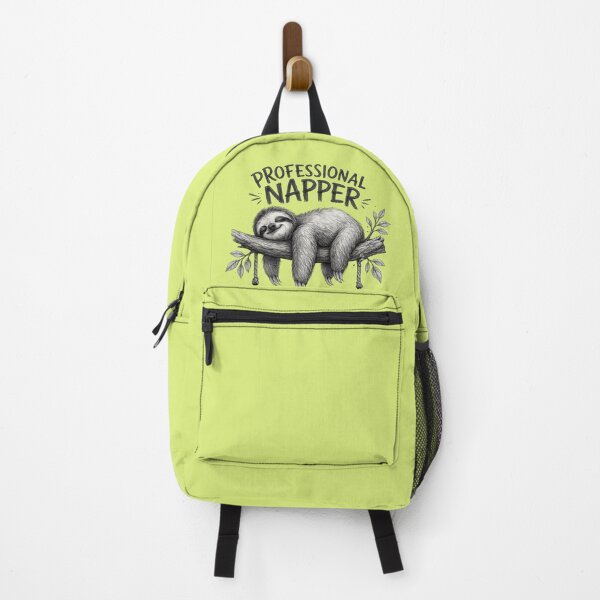 Item preview, Professional Napper Funny Sloth Sticker designed and sold by PremVerse.