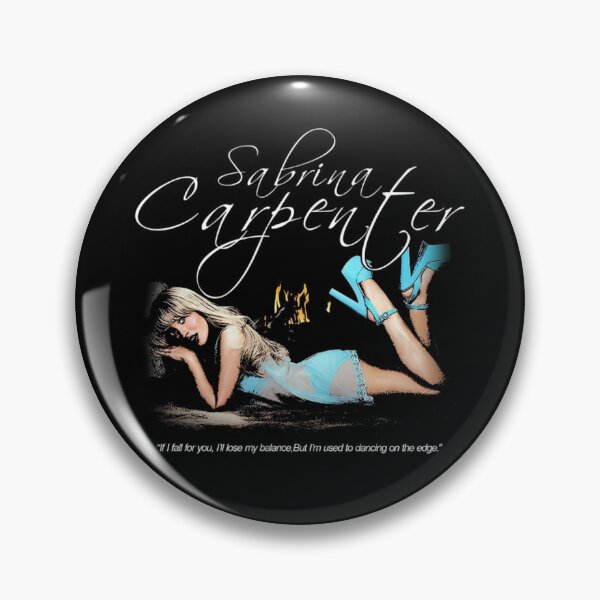 Item preview, Sabrina Carpenter Dancing On The Edge Quote designed and sold by Lenschoolmann.
