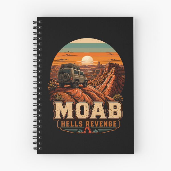 Item preview, Moab Hell's Revenge Overland 4x4 Red Rock Sunset designed and sold by JasKei-Designs.