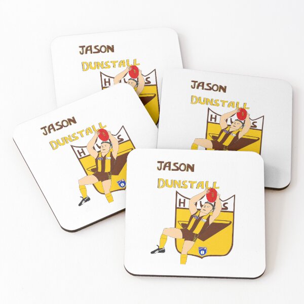 Item preview, Jason Dunstall Hawthorn Football Club Classic Hand Drawn Art designed and sold by Luke Foran Sports Art.