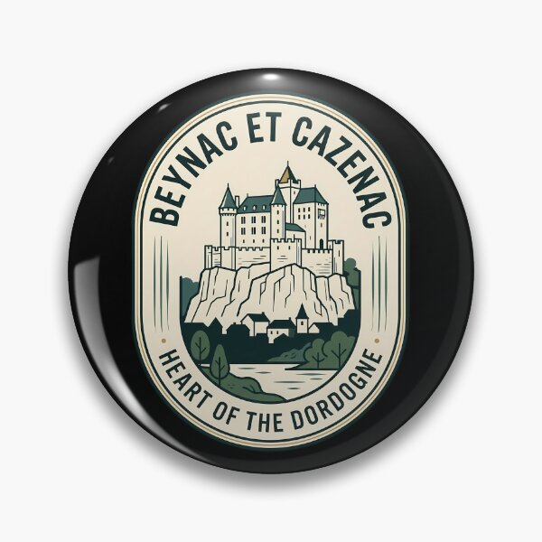 Item preview, Beynac Et Cazenac France Vintage Travel Emblem designed and sold by k3rstman1.