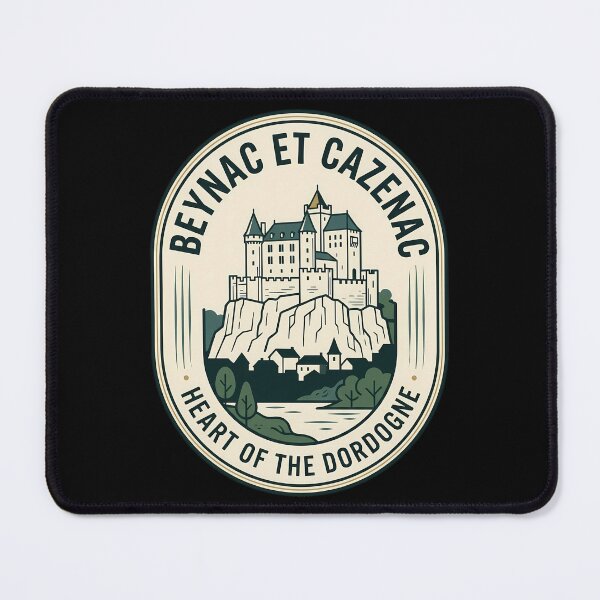 Item preview, Beynac Et Cazenac France Vintage Travel Emblem designed and sold by k3rstman1.