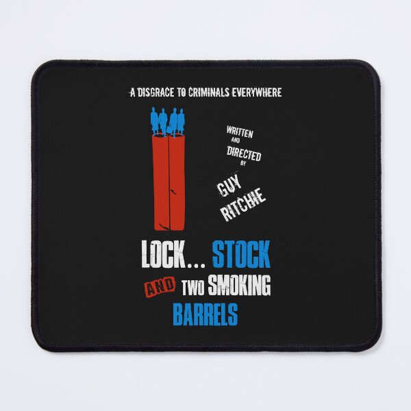 Item preview, Lock, Stock and Two Smoking Barrels 1998 Minimalist Poster designed and sold by MORKINO POSTERS.