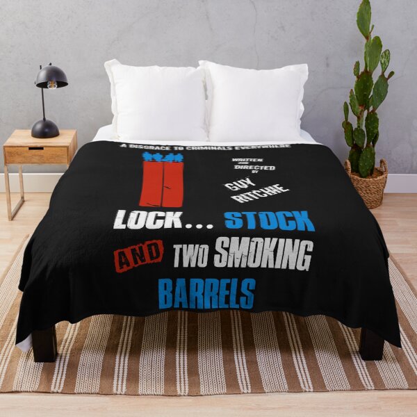 Item preview, Lock, Stock and Two Smoking Barrels 1998 Minimalist Poster designed and sold by MORKINO POSTERS.