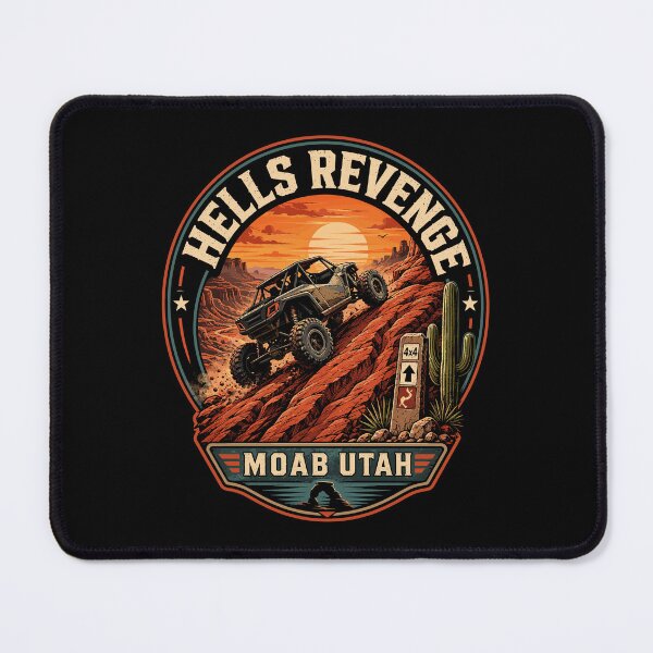 Item preview, Hell's Revenge Moab Utah Rock Crawling 4x4 Trail designed and sold by JasKei-Designs.
