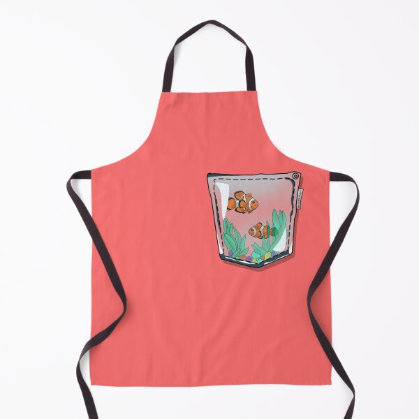 Item preview, Pocket Clownfish Aquarium – Pocket Pets Collection | Cute Tropical Fish designed and sold by Fun Funky Designs.