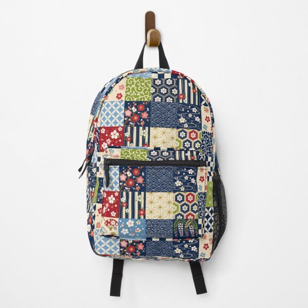 Item preview, Japanese Sakura Patchwork Pattern designed and sold by lbl-shop.
