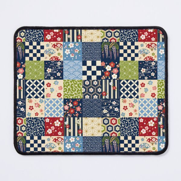 Item preview, Japanese Sakura Patchwork Pattern designed and sold by lbl-shop.