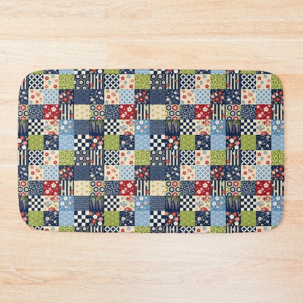 Item preview, Japanese Sakura Patchwork Pattern designed and sold by lbl-shop.