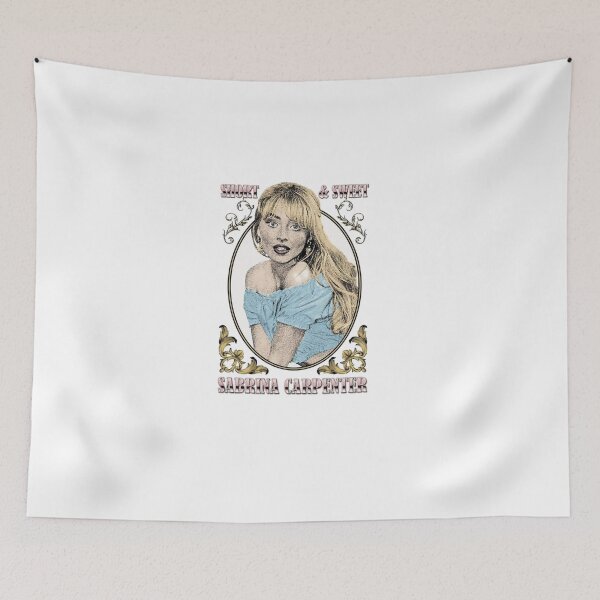 Artikelvorschau, Sabrina Carpenter Vintage Frame Short & Sweet entworfen und verkauft von Lenschoolmann.
